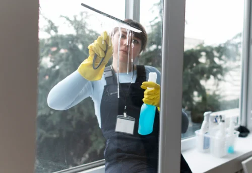 Nettoyage de vitres intérieures et extérieures à Peyroules